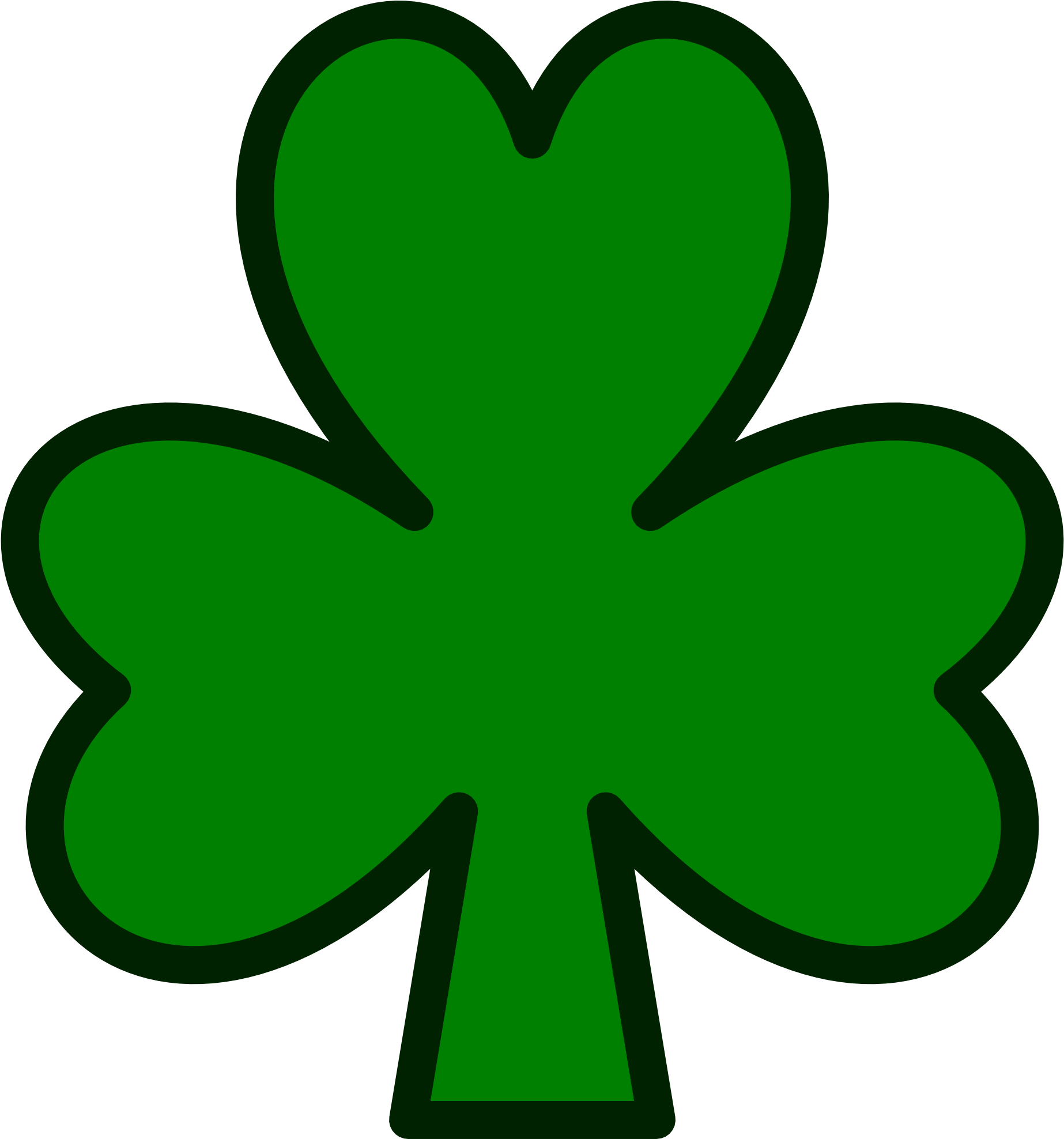St Patrick's Day Shamrock (1979x2111)
