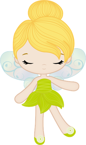 Precious Moments - Tinker Bell Cute Png (286x484)