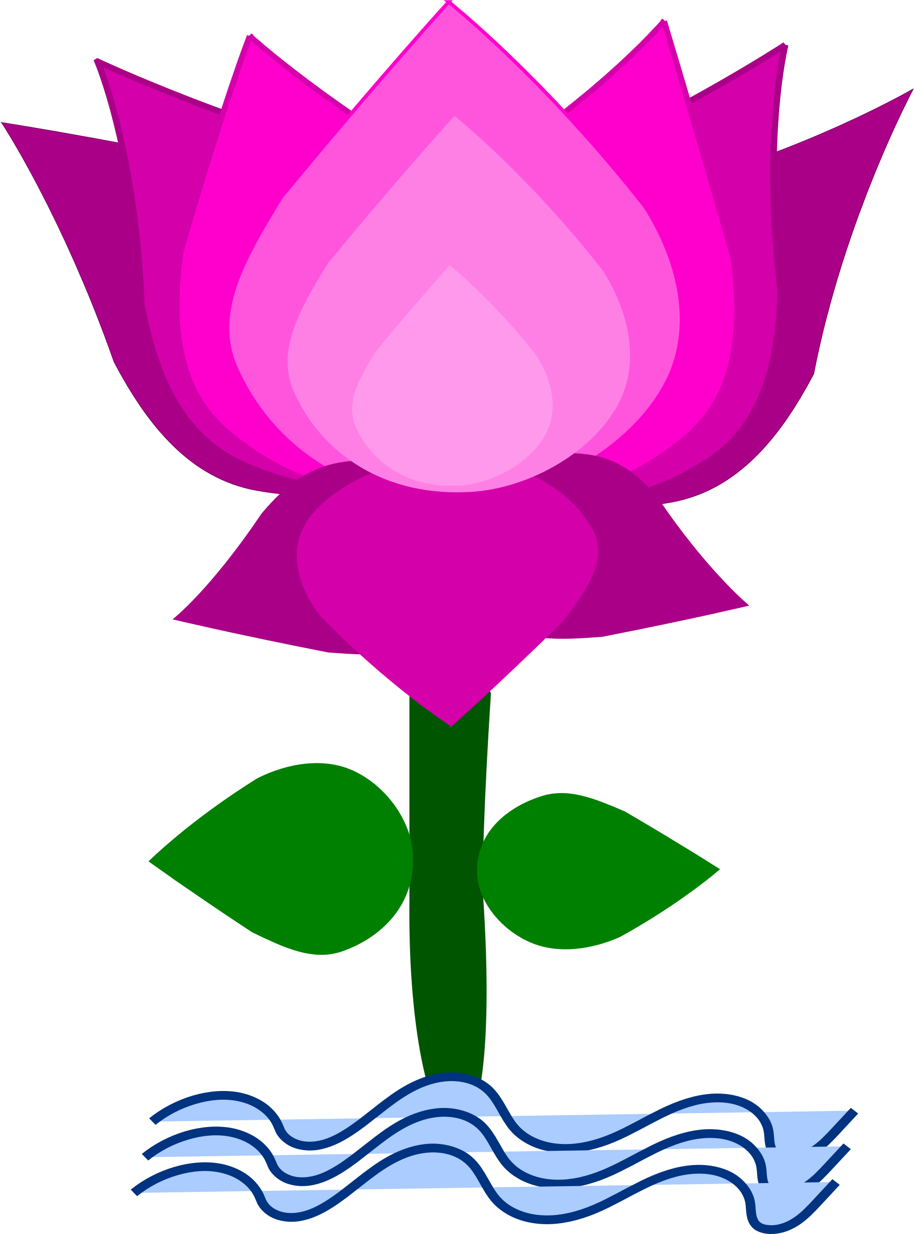 Lotus Clipart - Lotus Images Clip Art (1776x2399)