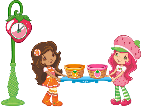 Contemporary Strawberry Shortcake Clip Art - Strawberry Shortcakes Clip Arts (495x372)