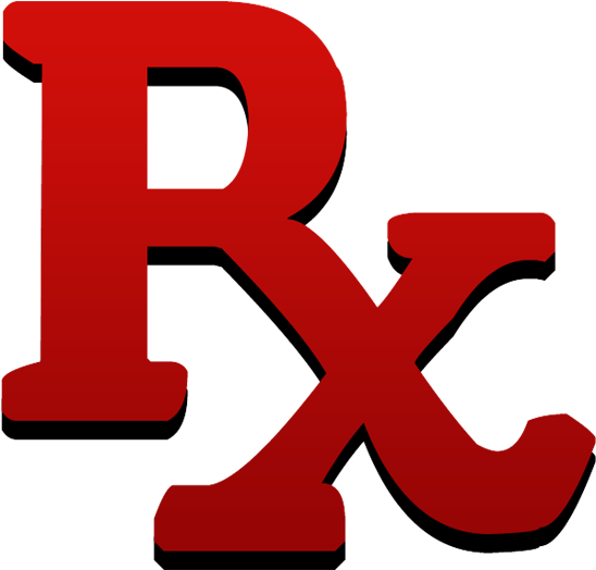 Sweet Rx Logo Clip Art Prescription Rx Symbol Png Vector - Rx Clipart (555x531)