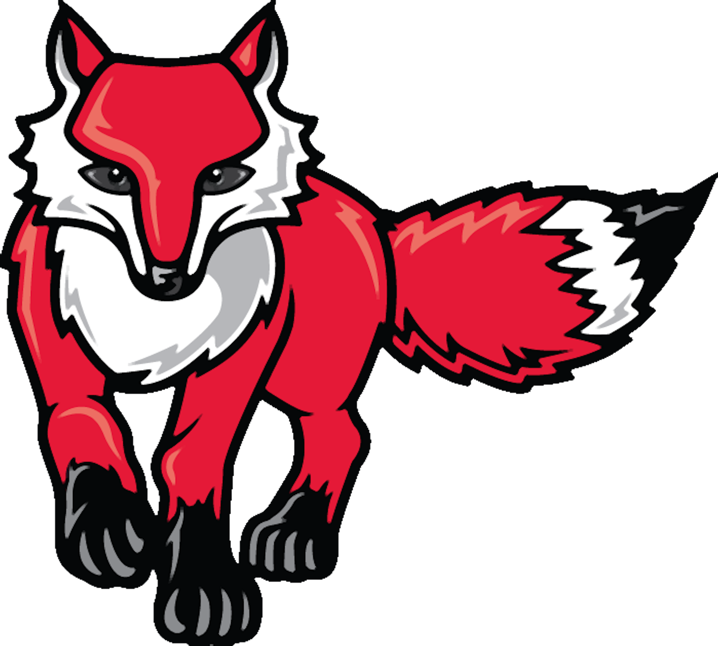 Red Fox Clip Art - Marist Red Foxes Logo (2343x2109)
