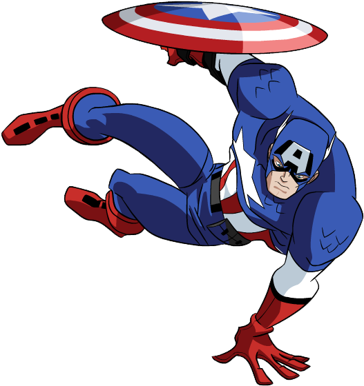 Captain America Clipart - Captain America Clip Art (540x576)