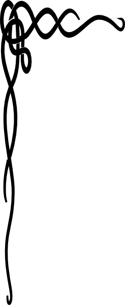 Celtic - Cross - Clipart - Black - And - White - Medieval Borders Transparent (246x598)