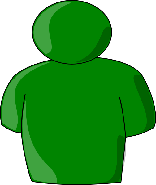 Single User Clipart (504x596)