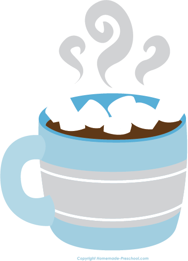 Cute Hot Cocoa Clipart (384x532)