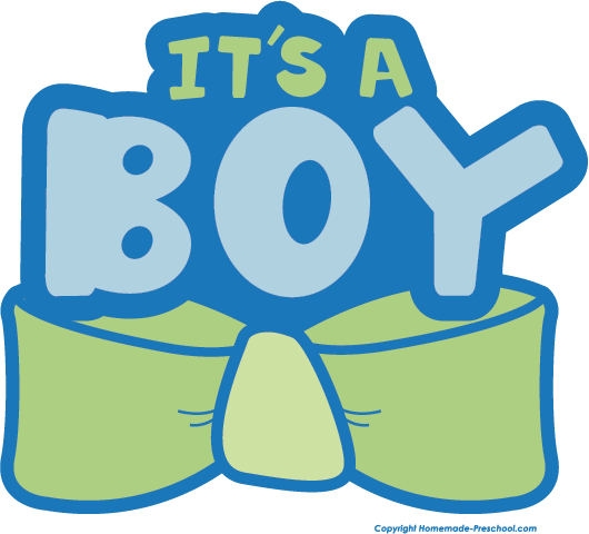 Click To Save Image - Its A Boy Clipart Png (530x480)