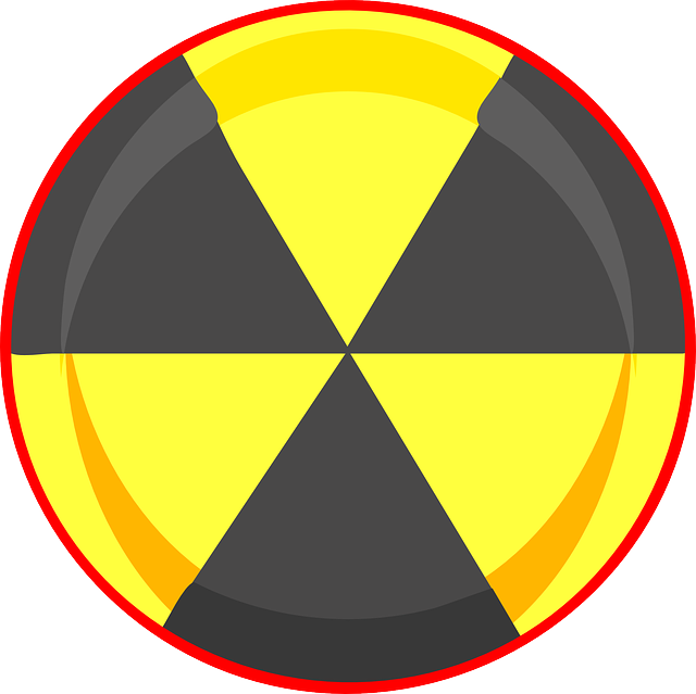 Nuclear Symbol Clip Art At Clker - Nuclear Symbol Clip Art (640x639)
