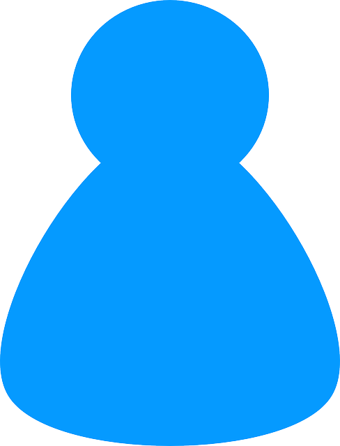 Messenger, Msn, Avatar, User - Blue Silhouette Woman (488x640)