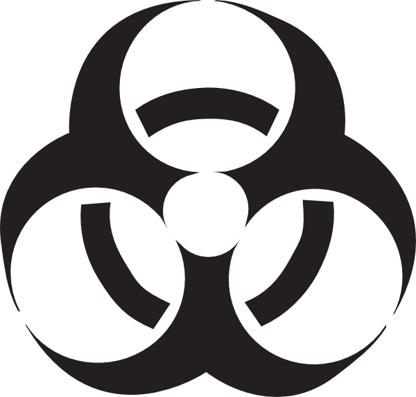 Biohazard Clip Art - Biossegurança: Uma Abordagem Multidisciplinar (600x573)