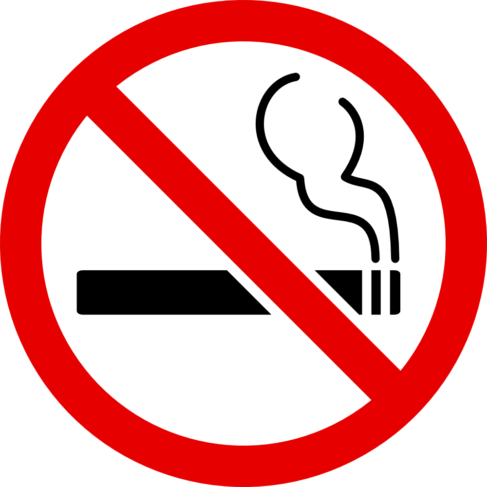 No-smoking Sign - No Smoking Day 2015 (1000x1000)