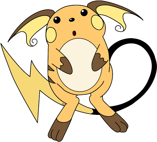 Page 1 » Page - Clipart Pokemon Raichu (550x498)