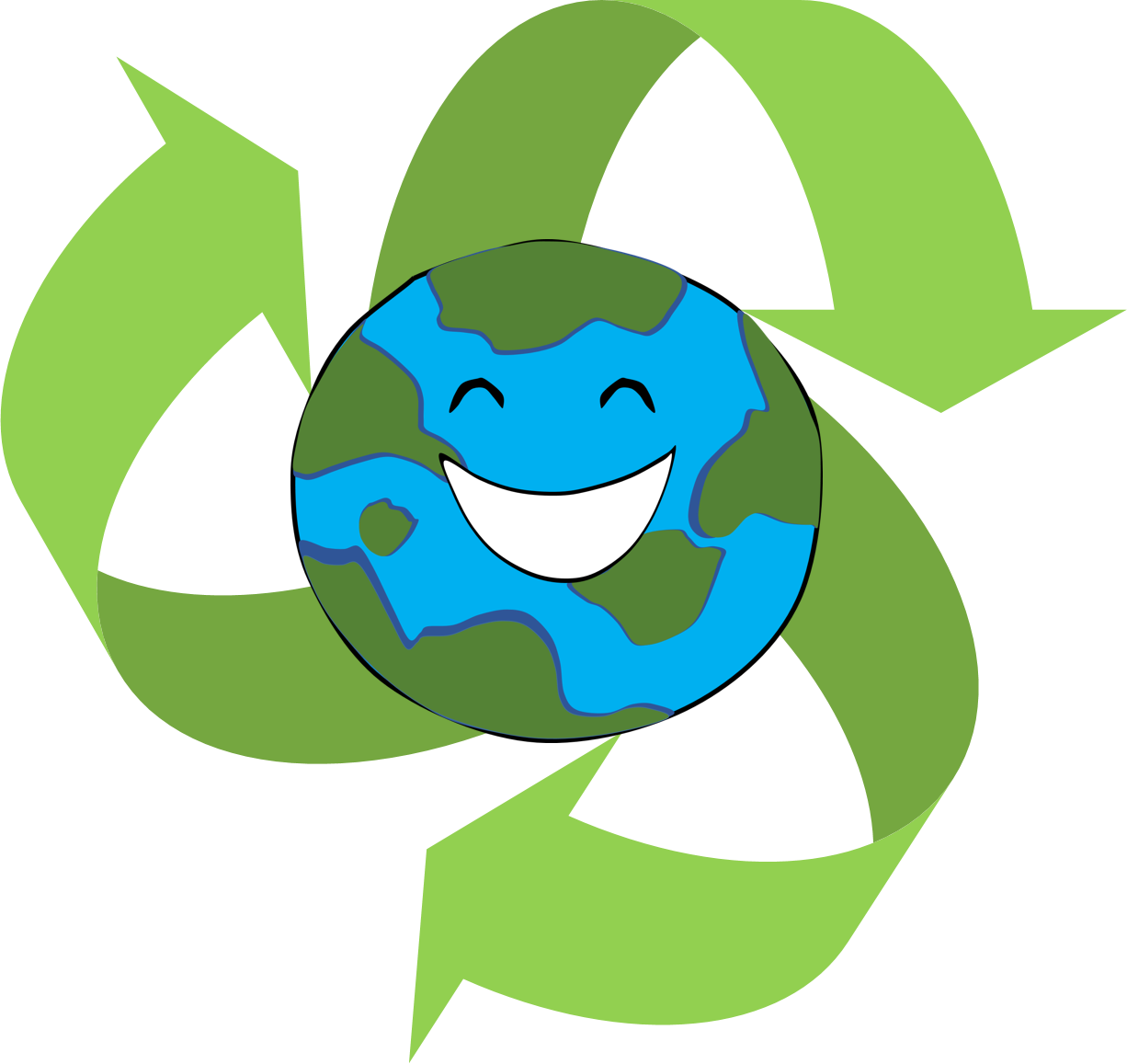 Reduce Reuse Recycle Clipart Club - Reduce Reuse Recycle Clipart (1226x1157)
