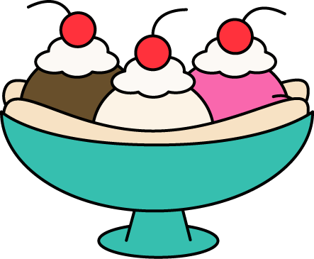 Clip Art Ice Cream - Clip Art For Ice Cream (443x365)