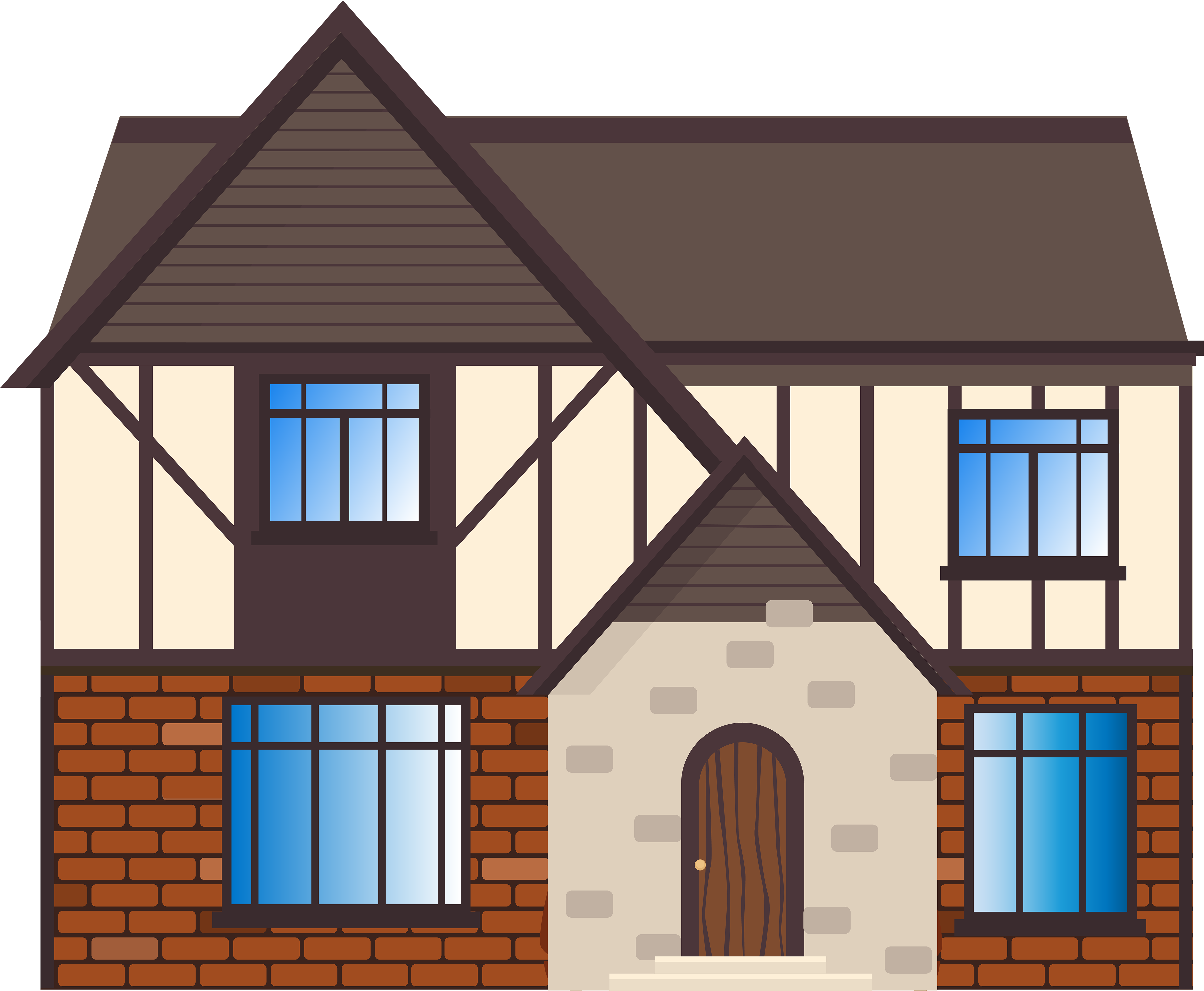 House Png Clip Art - House (5000x4099)