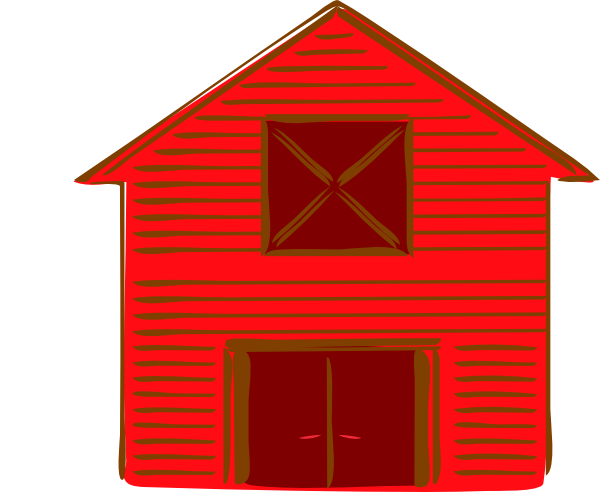 Red Shed Cartoon (600x492)