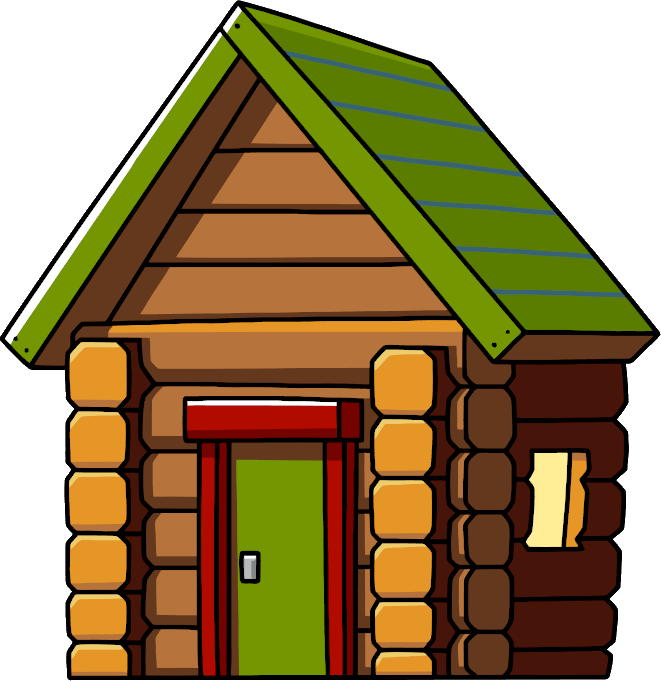 Log Cabin Clip Art - Cabin Png (661x681)