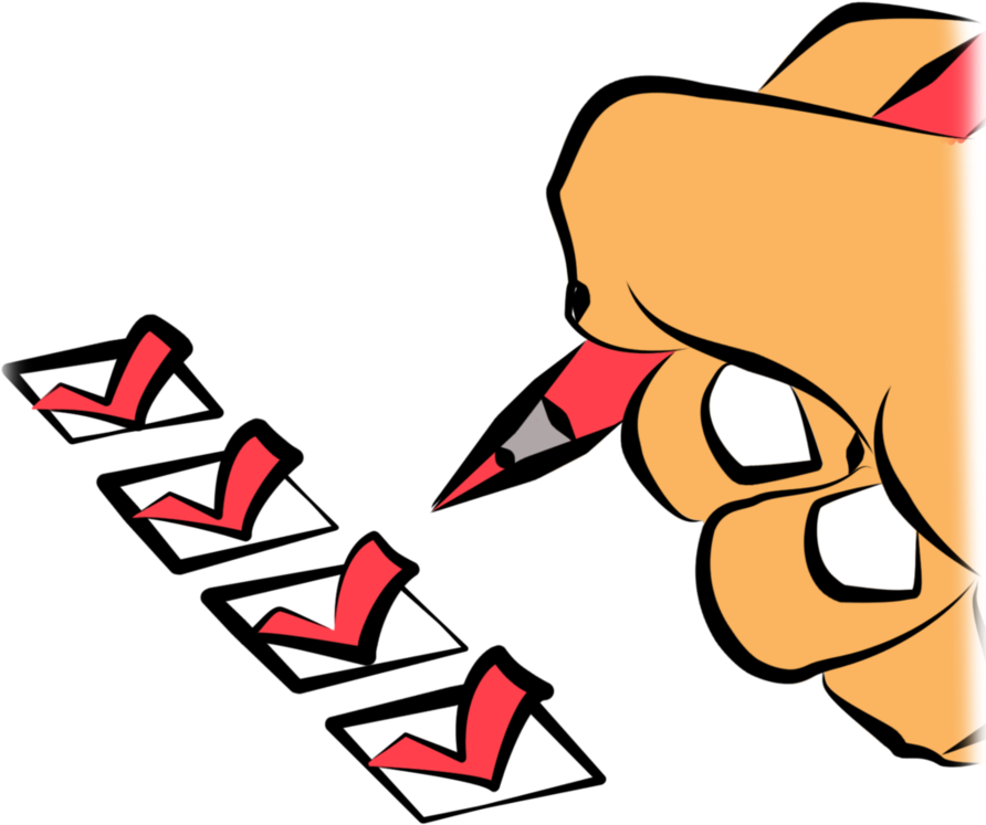 Daily - 5 - Clipart - Checklist Clipart (894x894)