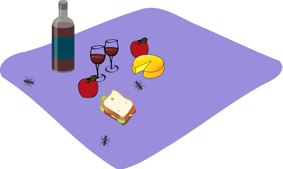 Picnic 01 Clipart, Vector Clip Art Online, Royalty - Picnic (900x540)