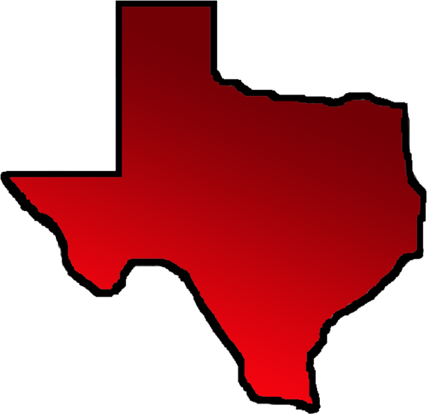 Luxury Texas Clipart Texas Outline Blank Map Adobe - Falls City Elementary School (618x600)