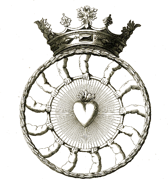 Hearaldic Vintage Illustration - Sketch (582x626)