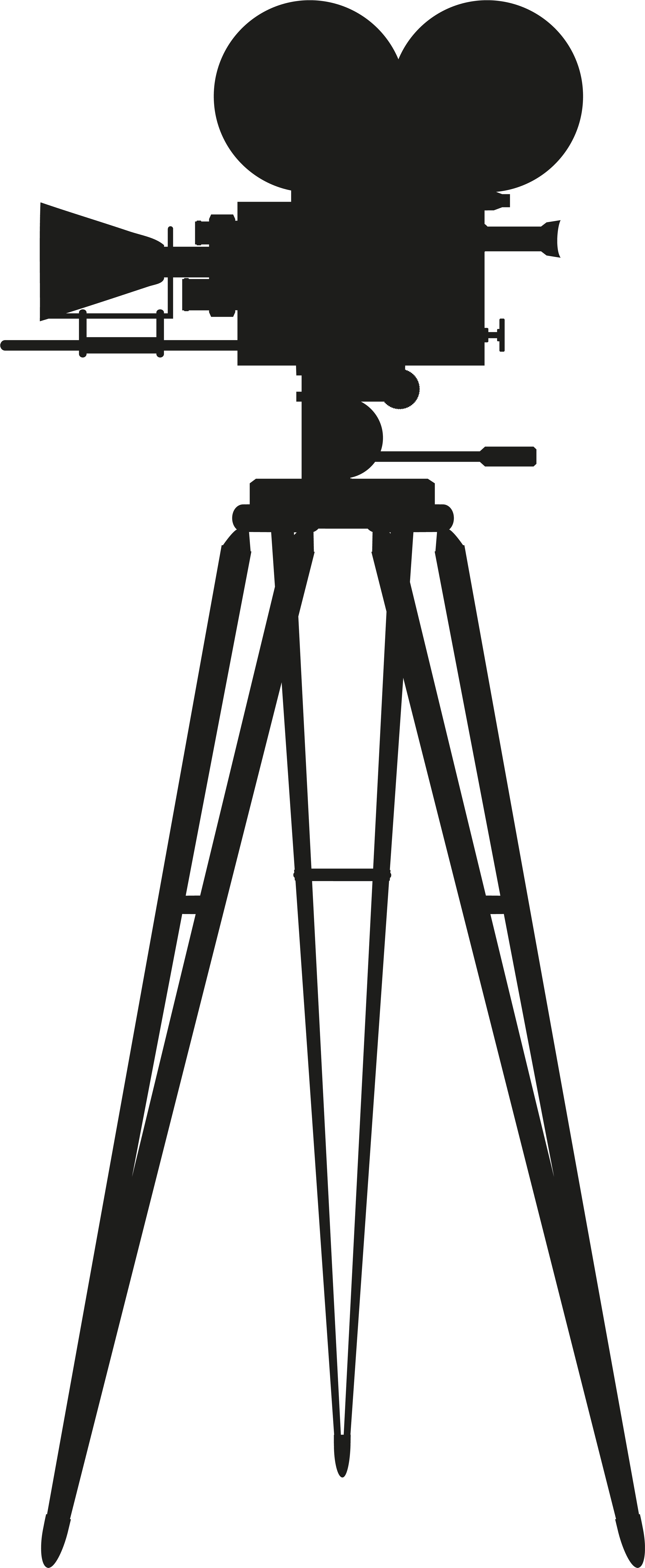 Cinema Camera Silhouette Png Clip Art - Camera Silhouette Png (3408x8000)