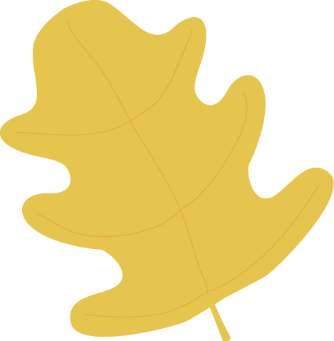 Beautiful Oak Leaf Clip Art Autumn Leaf Clip Art Myideasbedroom - Yellow Fall Leaf Clip Art (469x478)