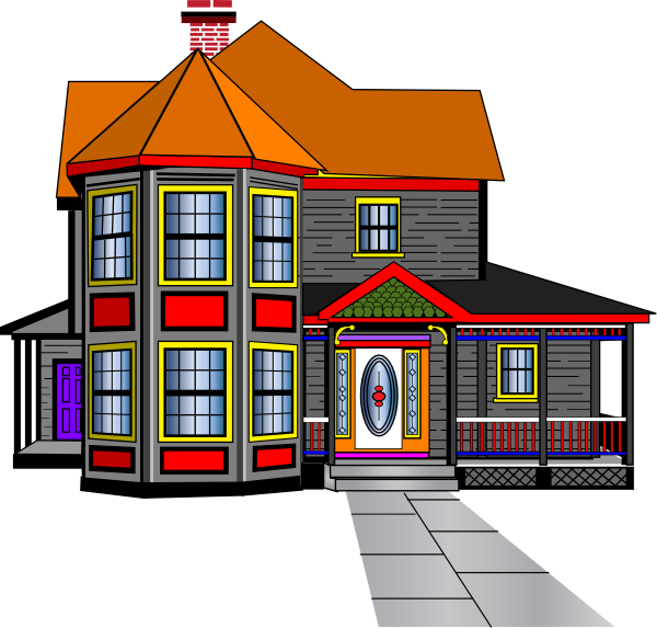 Mansion House Clip Art Free Images Clipart Clipartbarn - Dork Diaries Nikki's House (600x573)