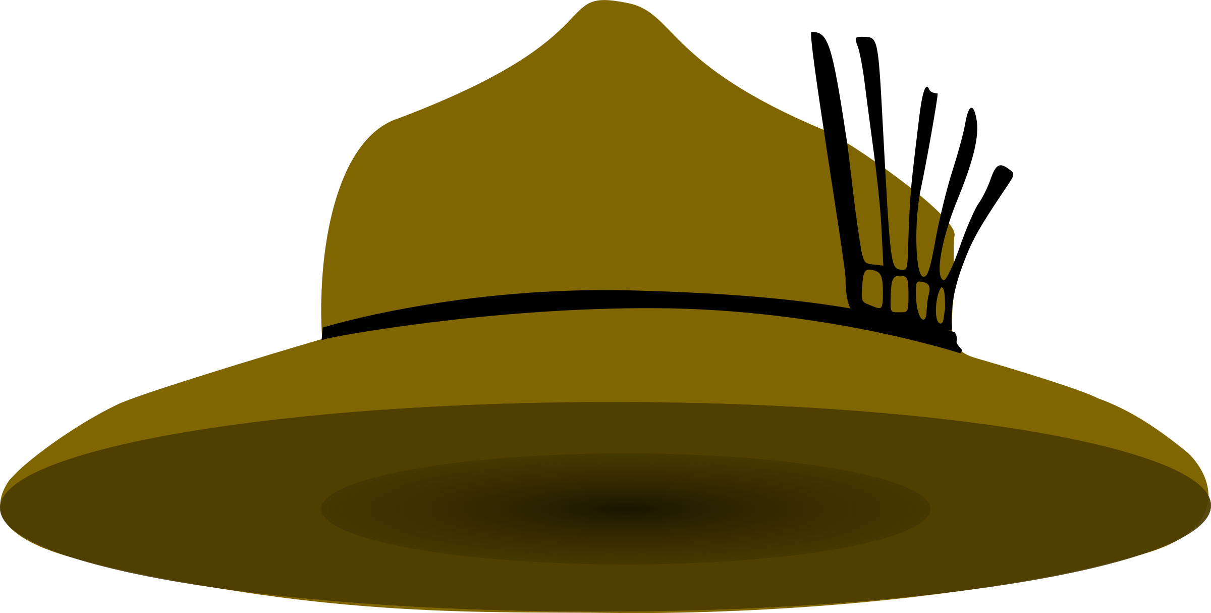 Big Image - Farmer Hat Clip Art (2400x1214)