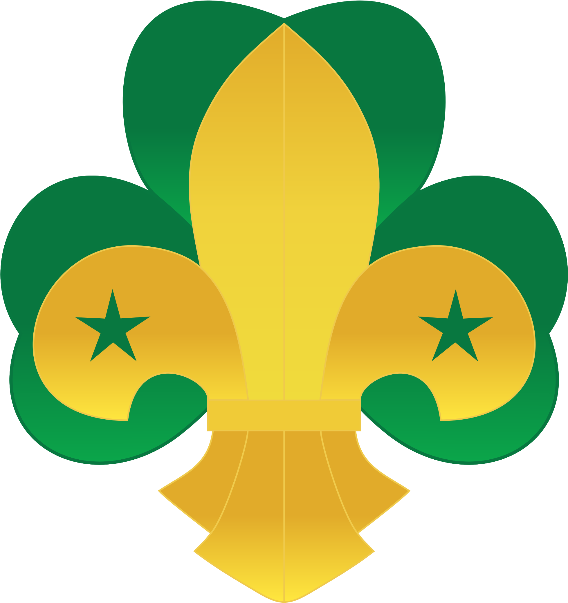 Scouting - Fleur-de-lis In Scouting (2000x2125)