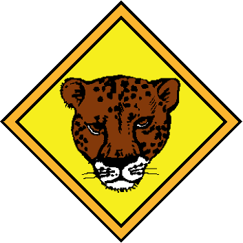 Cheetah Cheetah - Scout Badges South Africa (353x353)