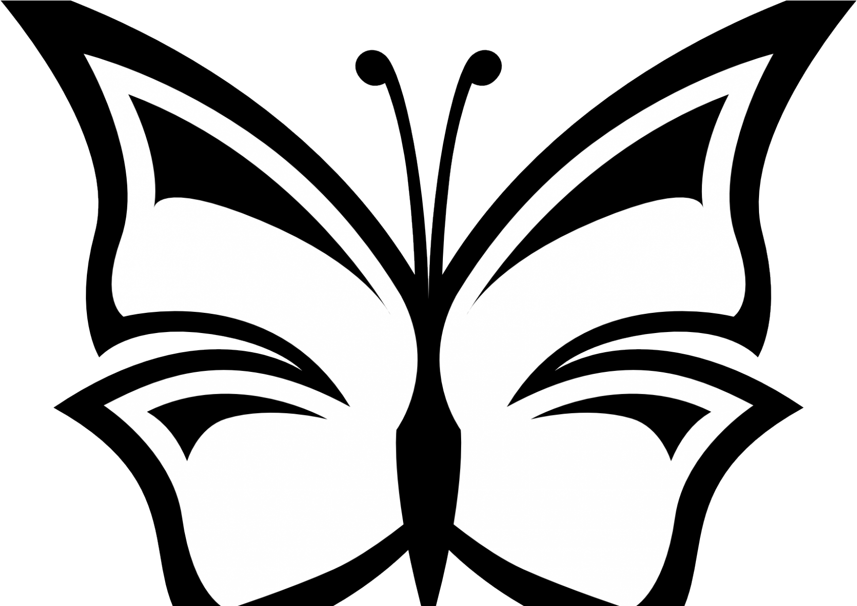 Free Hawaiian Clipart - Butterfly Clip Art (1920x1200)