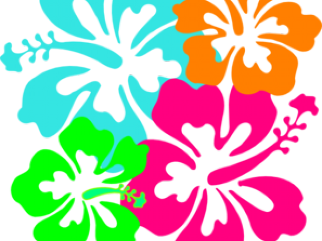 Free Hawaiian Clipart - Clip Art Hawaiian Flowers (640x480)
