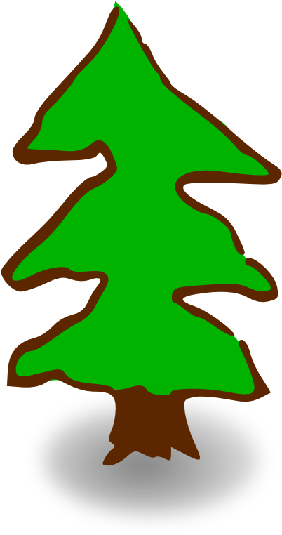 Free Rpg Map Symbols - Cartoon Tree With No Background (2400x2400)