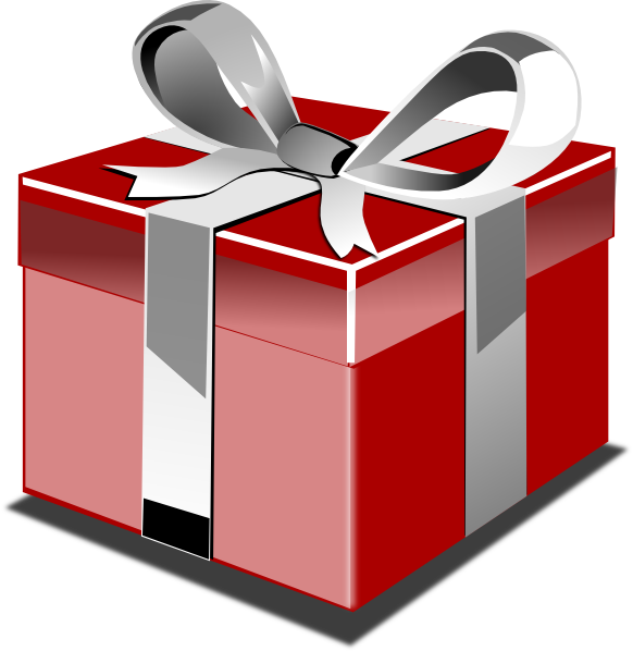 Birthday Gift Clipart - Present Clip Art (582x598)