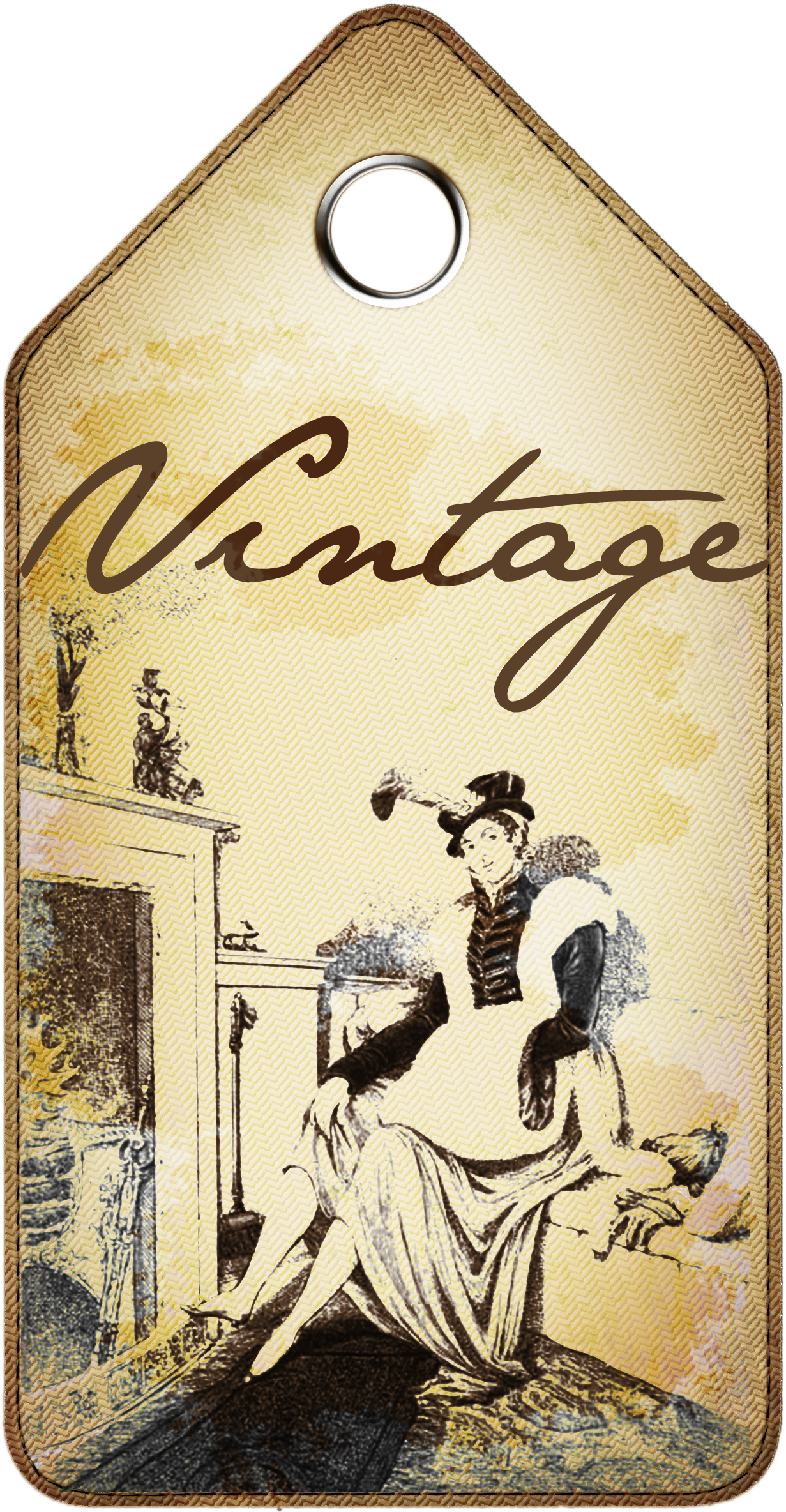 Vintage Tag - Vintage Paper Tag Tranparent (1748x2480)