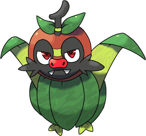 Apple Tree By Rockcandyfireworks - Apple Fakemon (519x482)
