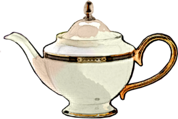 Download - Teapot Png (600x409)