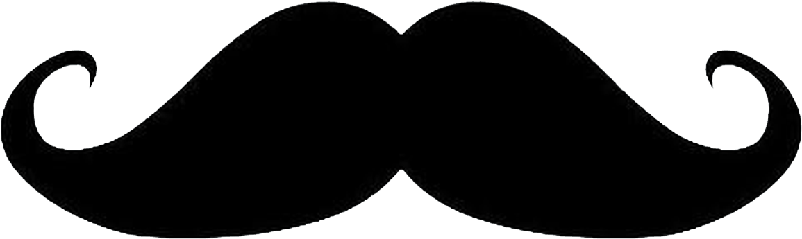 Free Vintage Image Mustache Image - Mustache Clipart Transparent Background (1200x450)