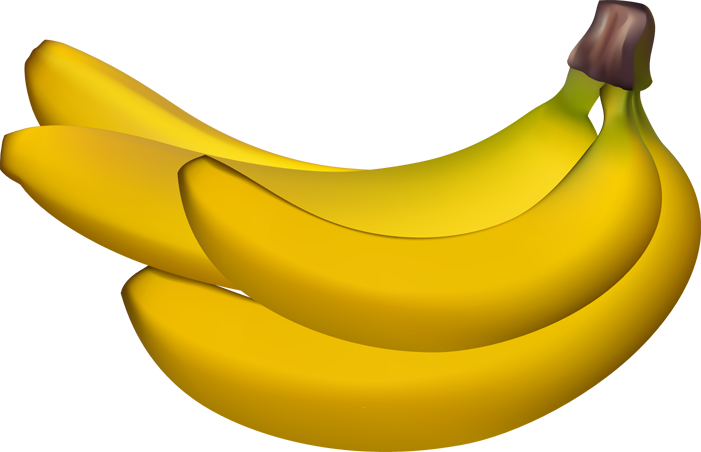 Great Clip Art Of Fruit - Banana Clipart (701x452)