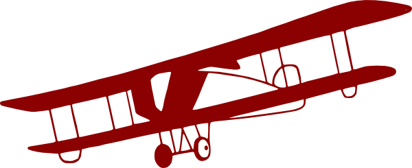 Vintage Airplane Clipart - Vintage Airplane Clipart Transparent Background (600x245)