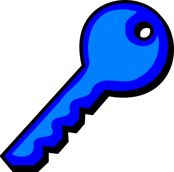 Key Clip Art - Key Clipart No Background (600x590)