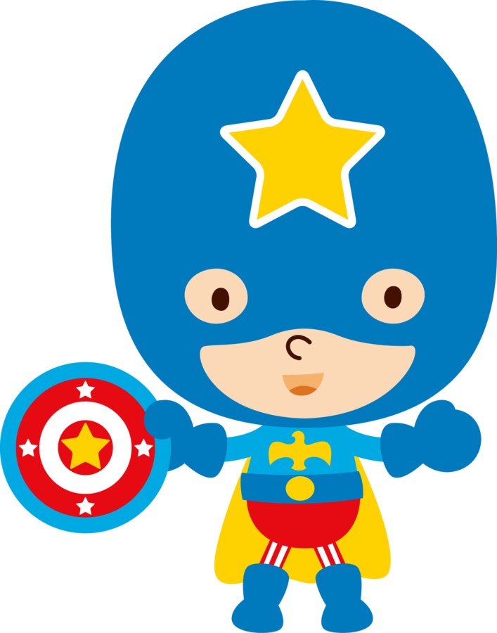 Gifs Y Fondos Pazenlatormenta - Niños Super Heroes Caricaturas (707x900)