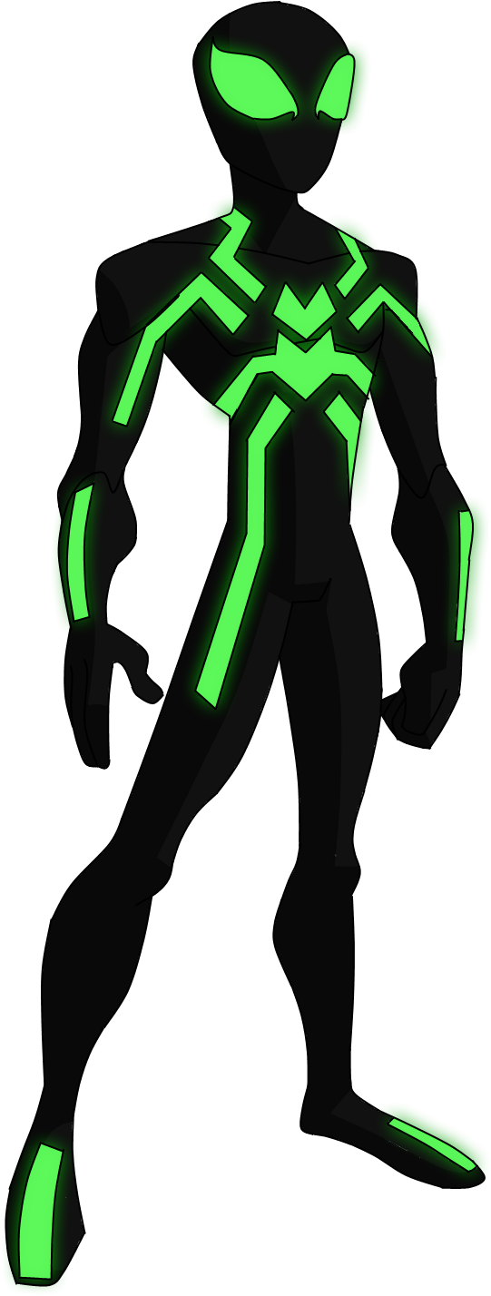 The Spectacular Spider - Marvel Spiderman Black Suit (600x1514)