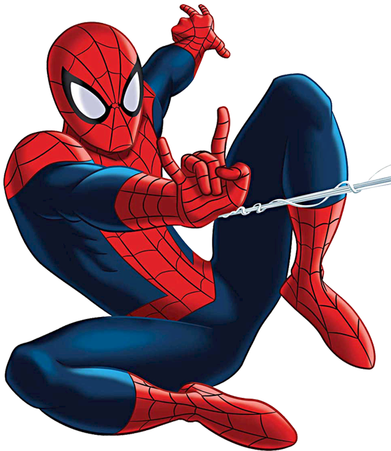 Spiderman Clipart Free - Spiderman Png (576x673)