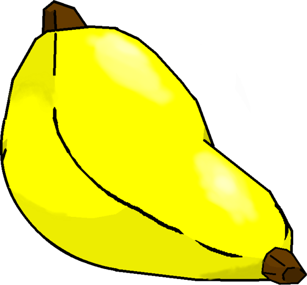 Fat Banana ~request~ By Icefeather31 - Fat Banana (600x557)