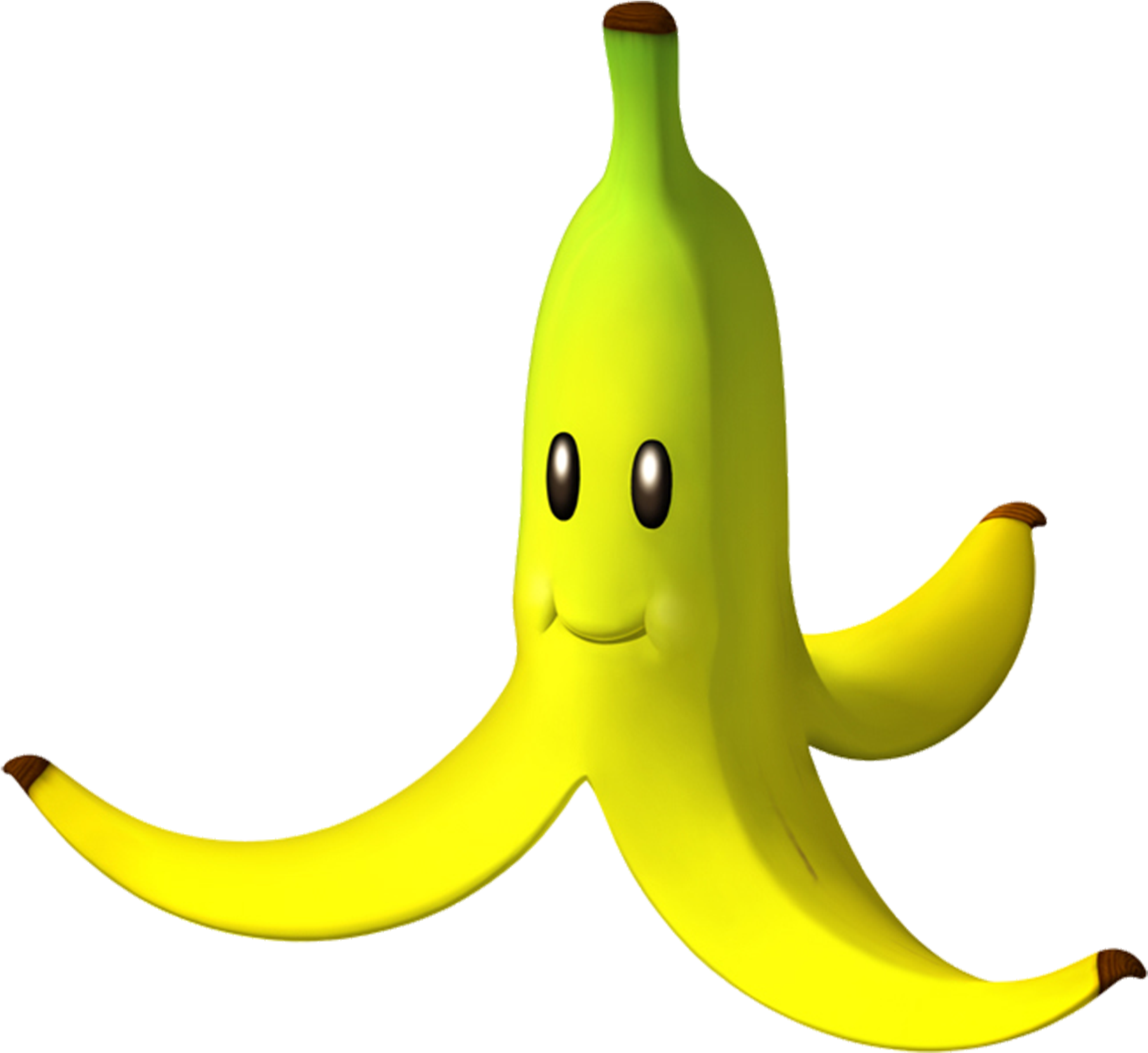 Banana Clipart Mario - Mario Kart Banana Peel.
