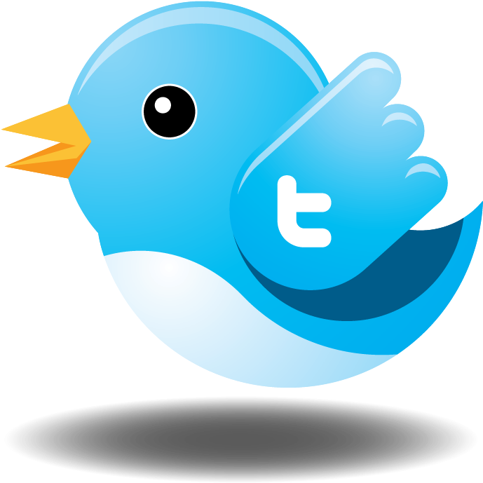 Clipart Twitter Bird Free Download Clip Art On - Twitter Bird Vector (700x700)