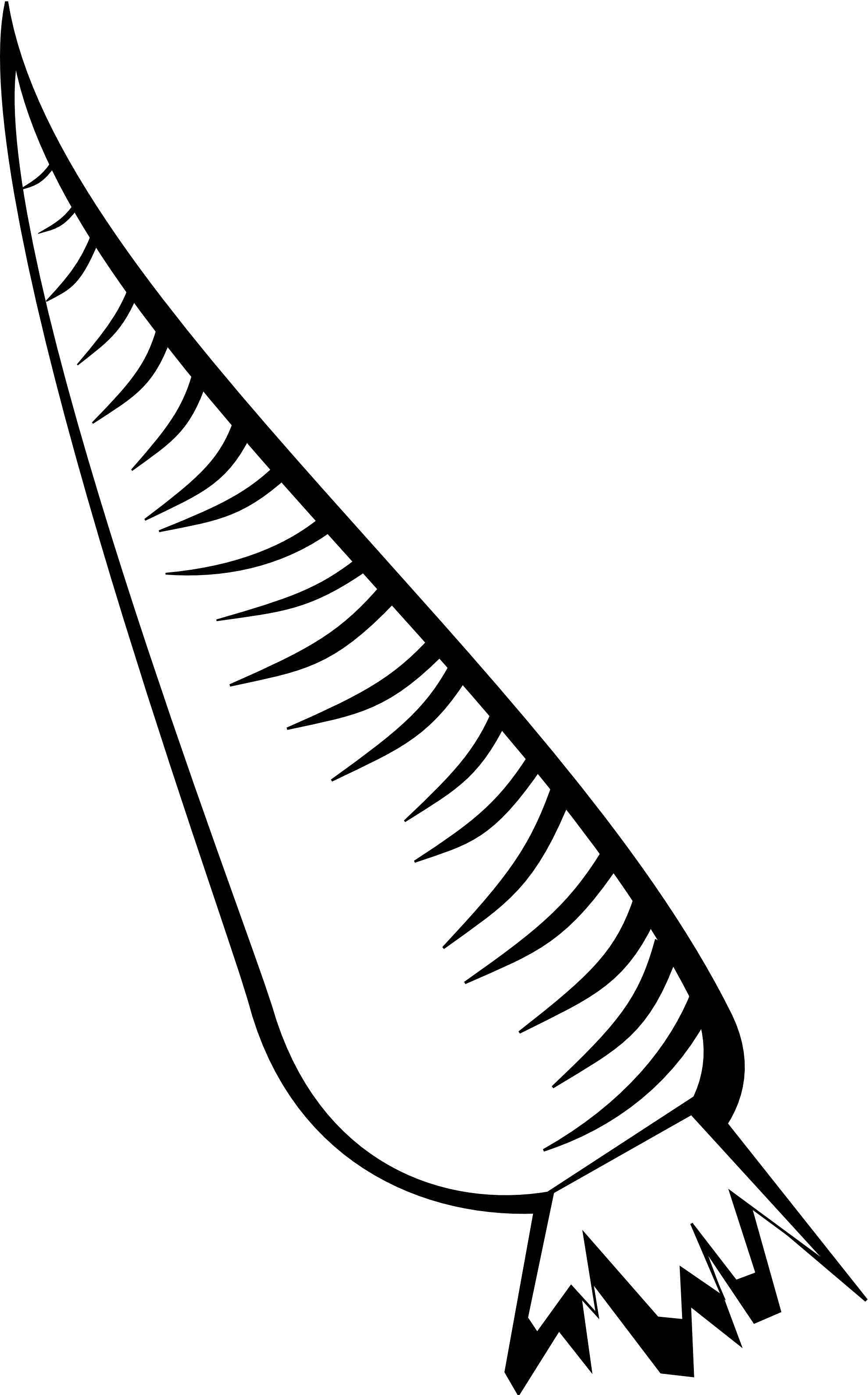 Carrot - Clipart - Black - And - White - Carrot Beans Clipart Black And White (1979x3178)