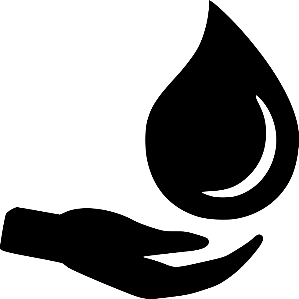 Black And White Computer Icons Clip Art - Save Water Logo Vector (980x982)